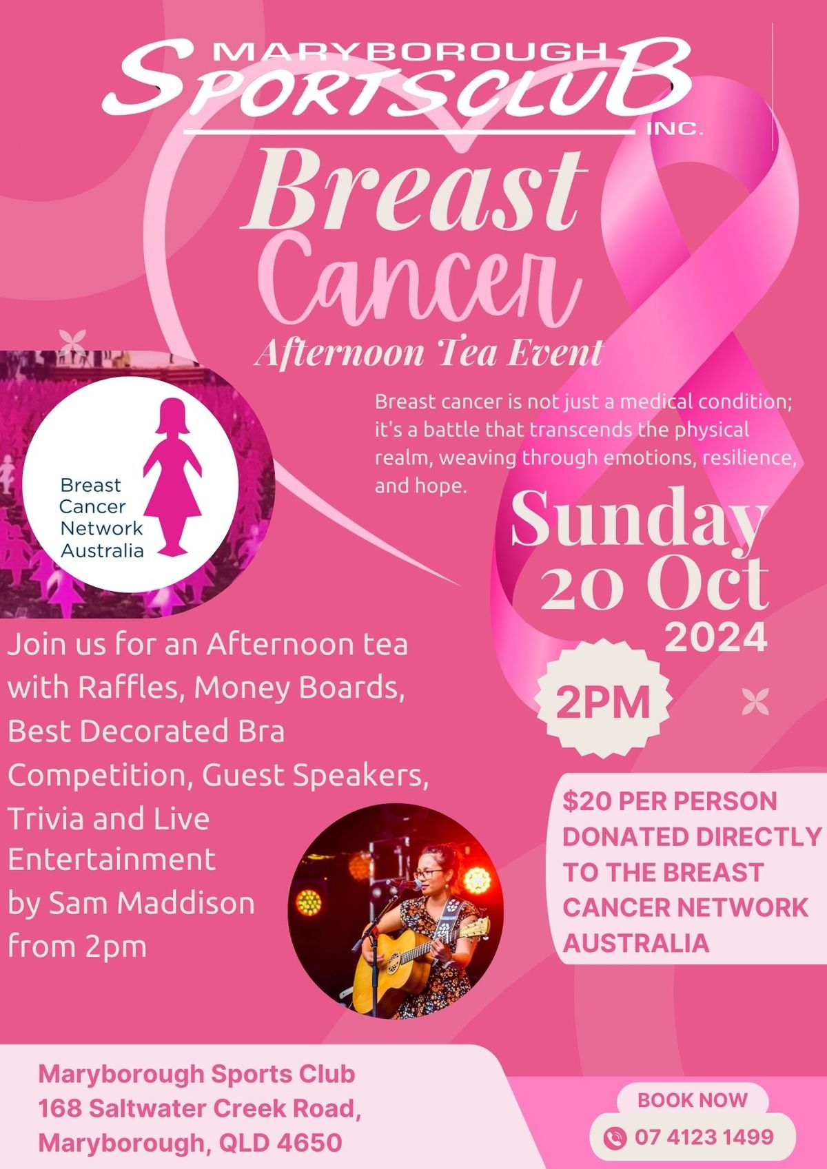 Breast Cancer Afternoon Tea