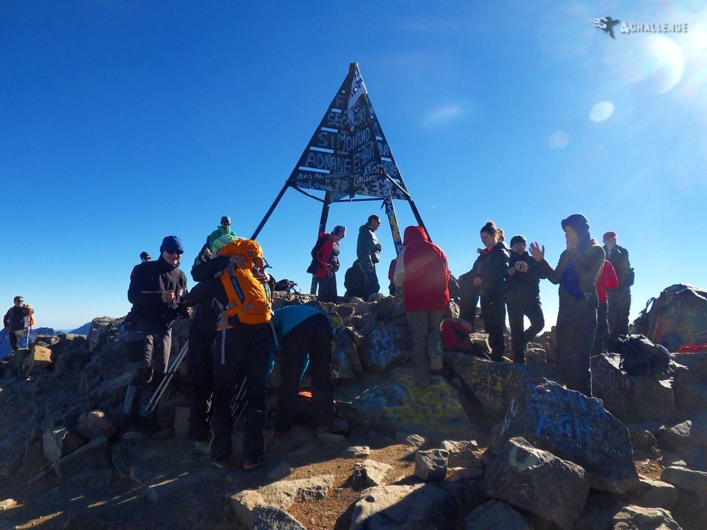 Jebel Toubkal 4167 m \/  Morocco