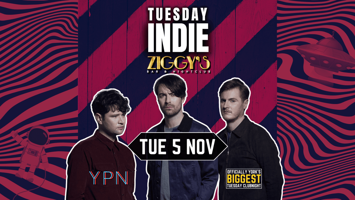 Tuesday Indie at Ziggy's - 5th November