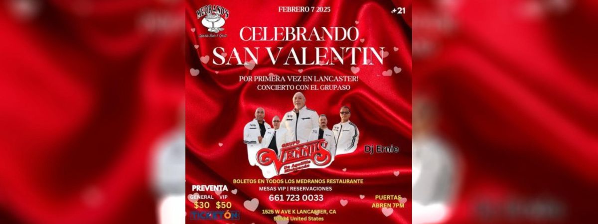 GRUPO VENNUS - CELEBRANDO SAN VALENTIN 