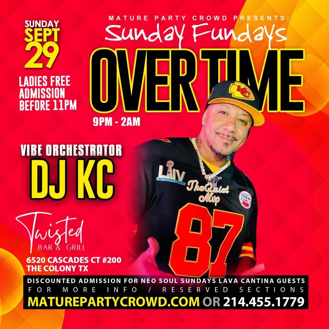 OverTime Sundays @ Twisted Bar & Grill