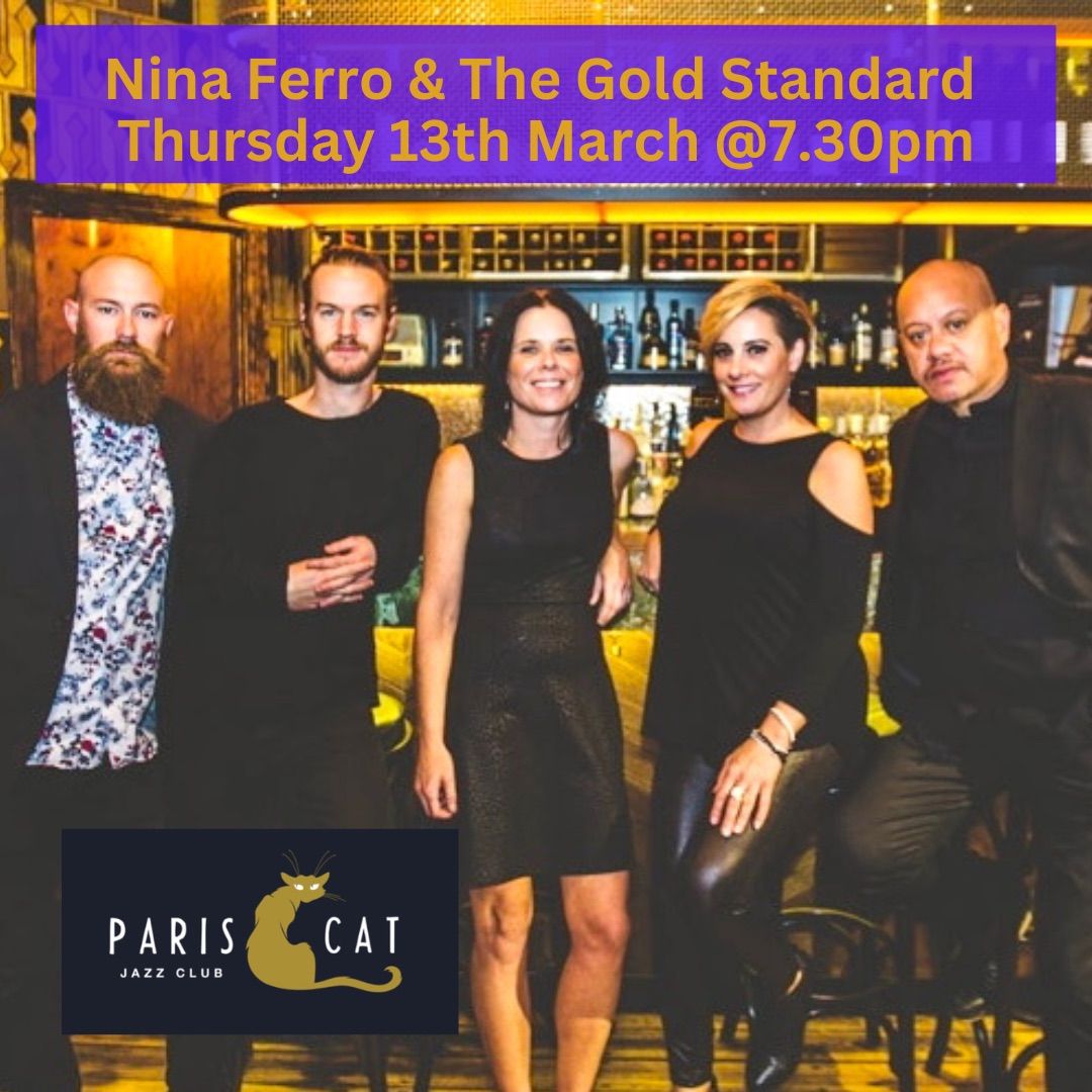 Nina Ferro and The Gold Standard Live at Paris Cat Jazz Club