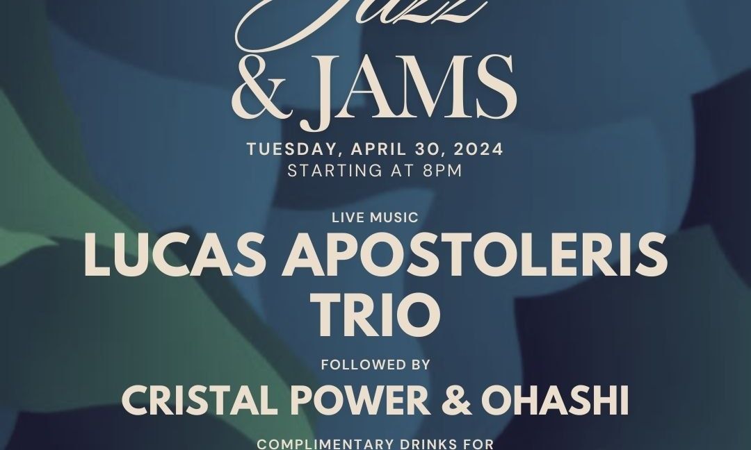 Jazz & Jams ft. Lucas Apostoleris Trio