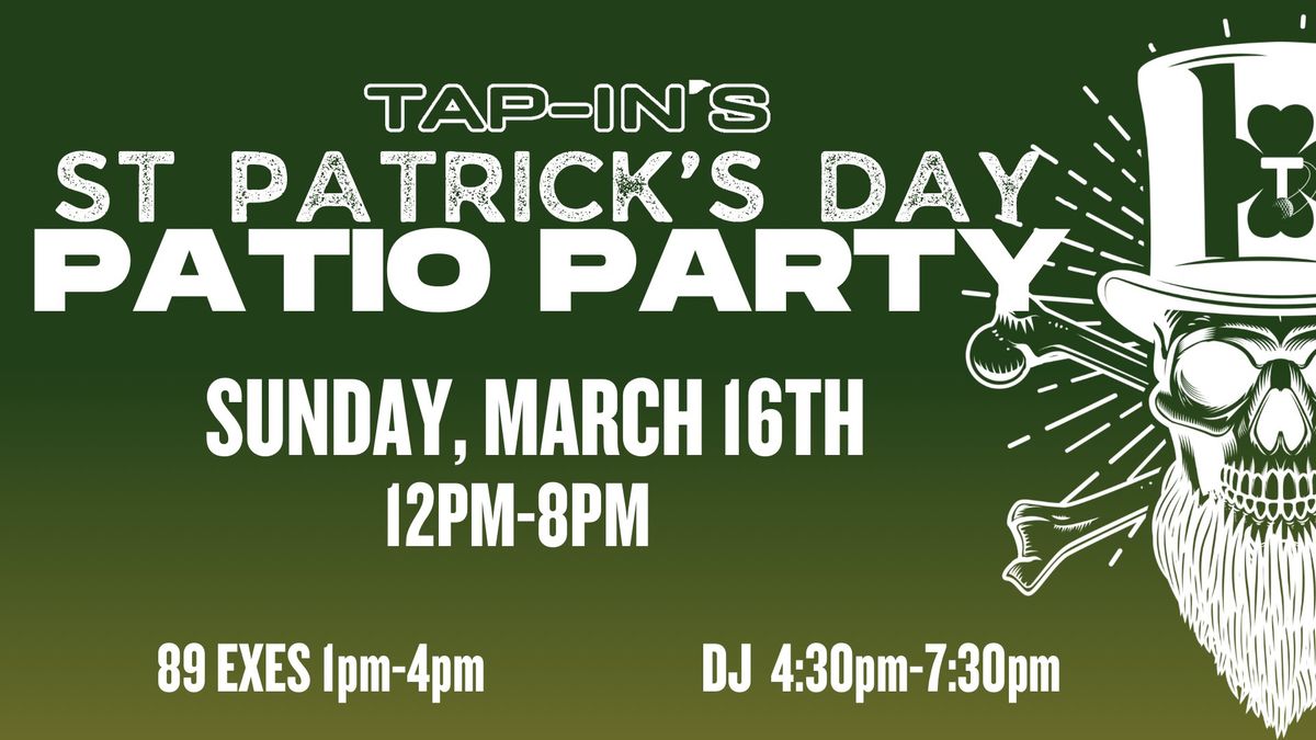 ST. PATRICK'S DAY PATIO PARTY