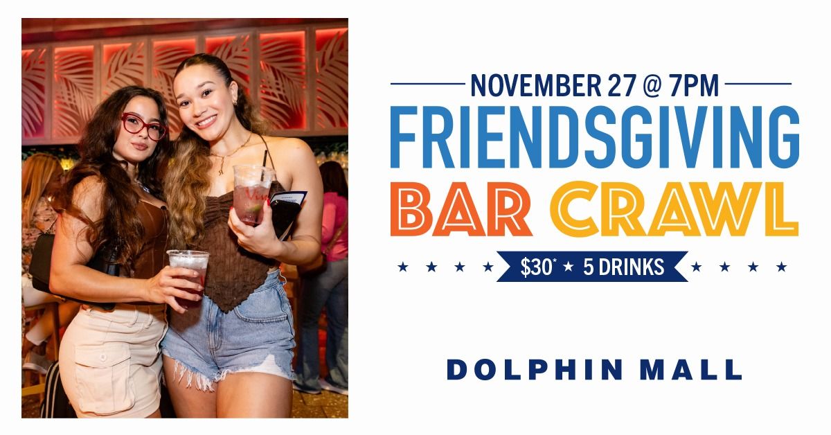 Friendsgiving Bar Crawl