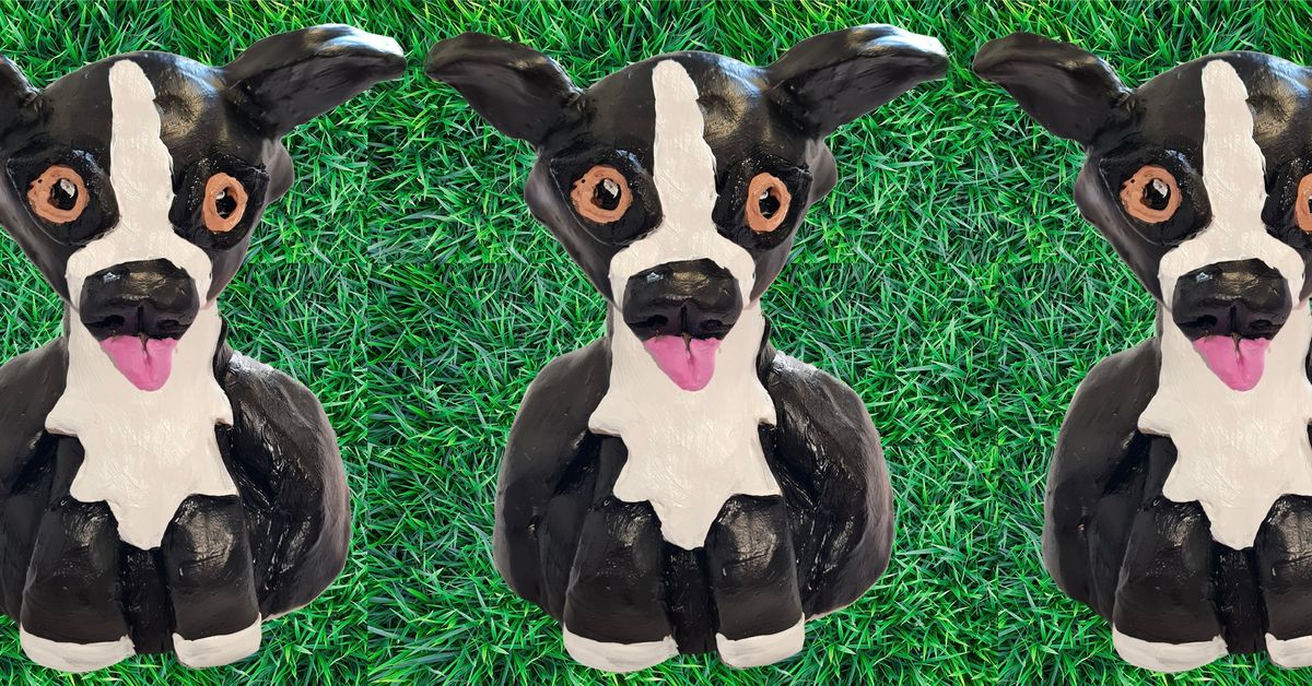 Kids Paint & Sip - Clay Bobblehead Cats & Dogs (7-14yrs)