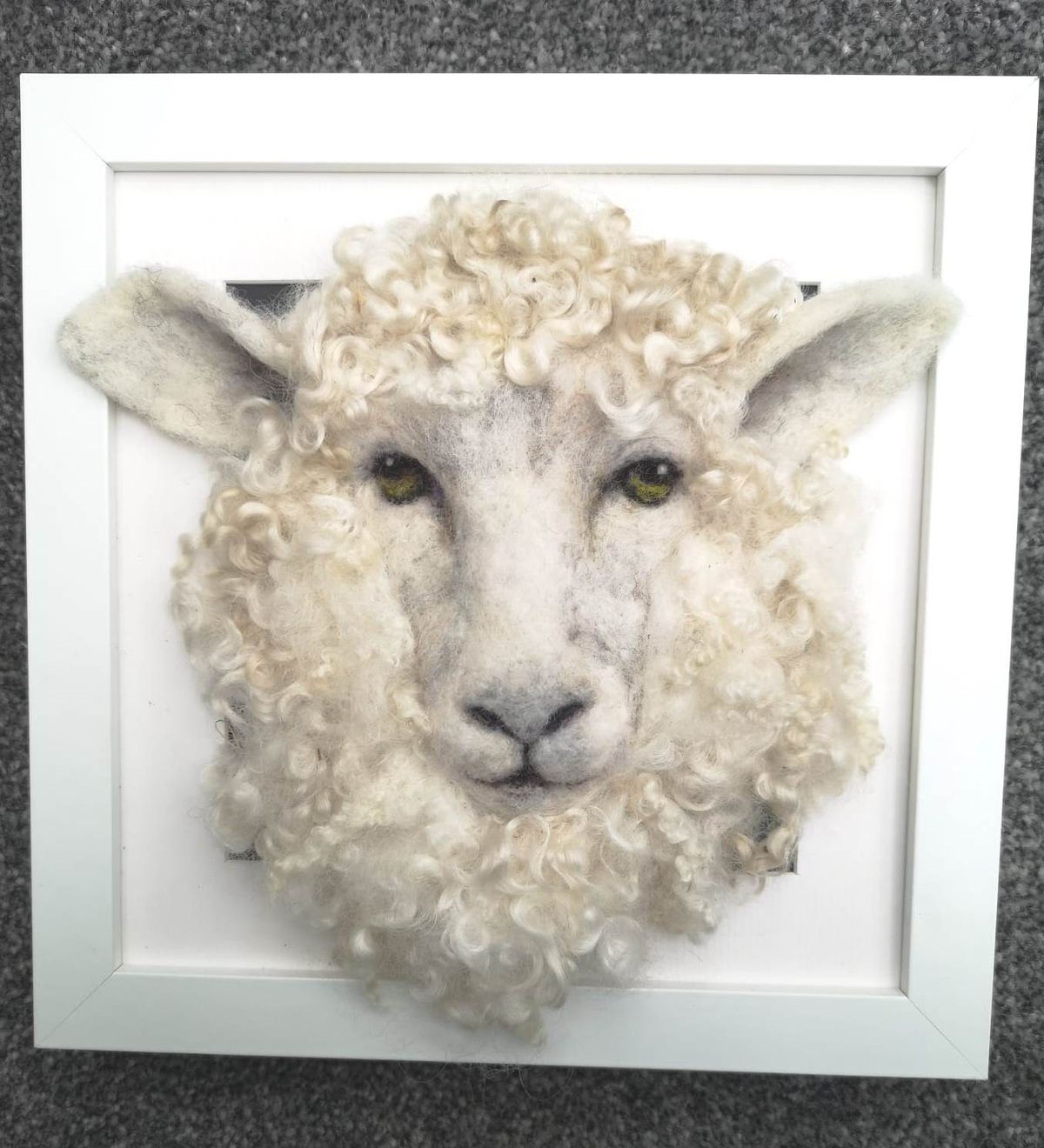 Needle Felted Portraits . . 'The Cheviot' with Helen Hammond ..**new course** 