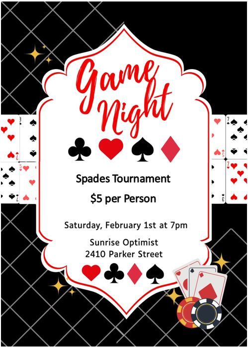 Spades Tournament 