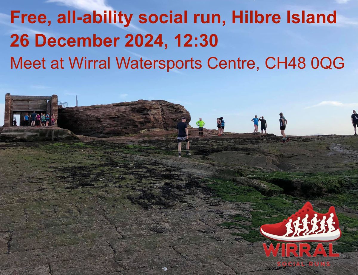 Free, all-ability Boxing Day social run to Hilbre Island - open the post for details