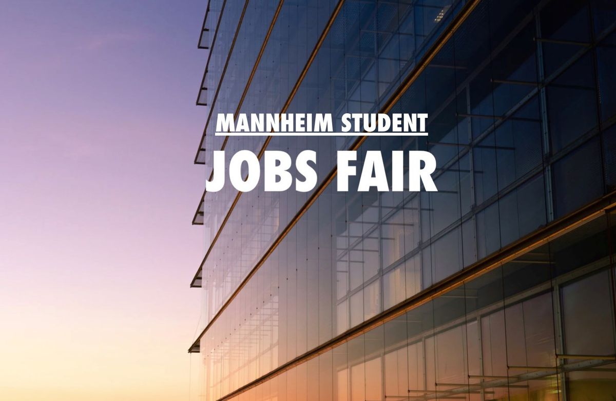 Mannheim Student Jobs Fair