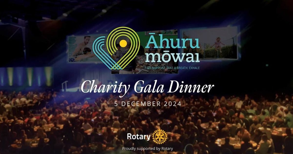 \u0100huru M\u014dwai - Charity Gala Dinner