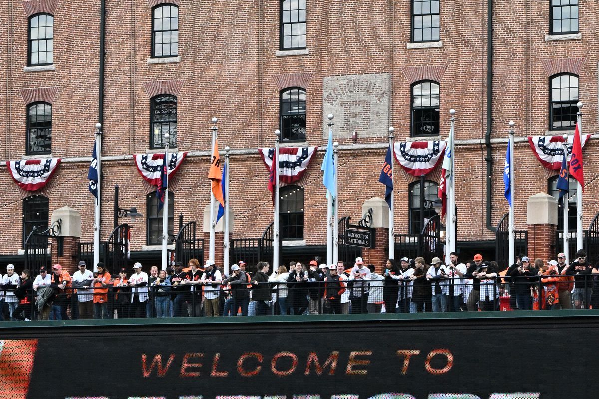 Los Angeles Angels at Baltimore Orioles at Oriole Park at Camden Yards