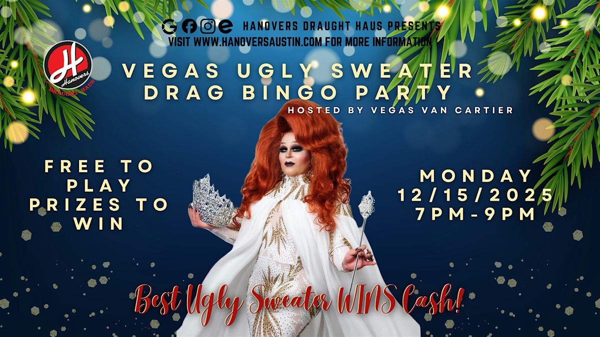 Vegas Ugly Sweater Bingo Party @ Hanovers Pflugerville