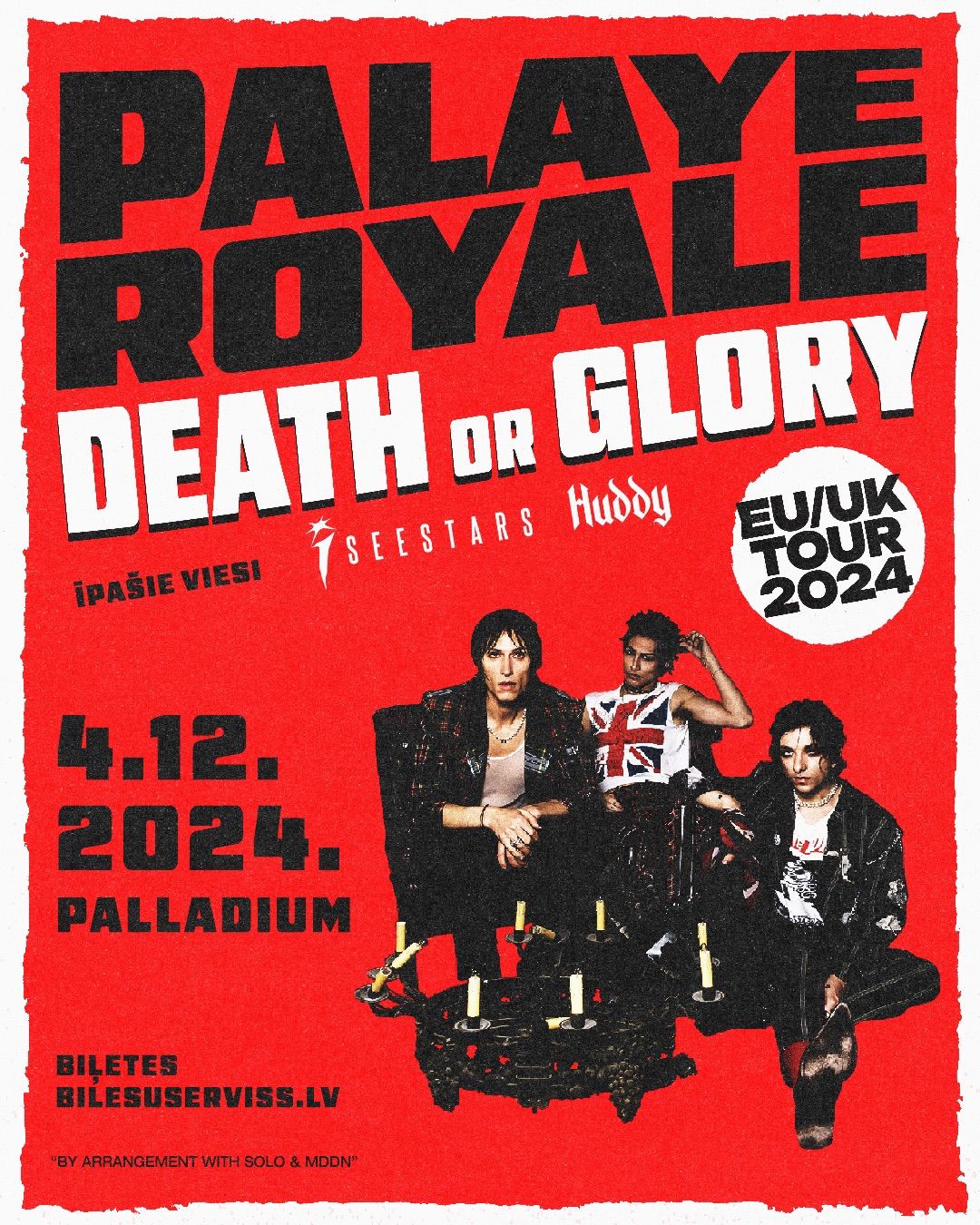 Palaye Royale - Palladium Riga