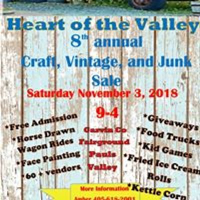 Heart of the Valley          Craft, Vintage, and Junk Sale