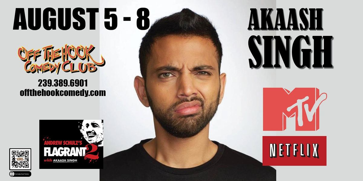 Comedian Akaassh Singh live  in Naples, FL