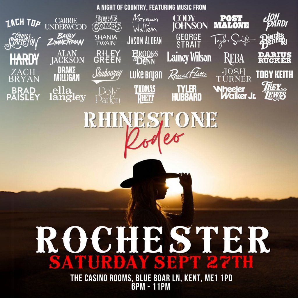 Rhinestone Rodeo: Rochester, Kent  - September 27th