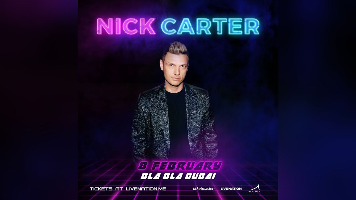 Nick Carter Dubai Tickets