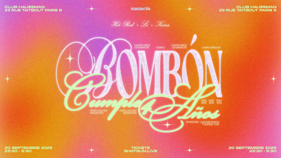 Bomb\u00f3n \u2022 Cumplea\u00f1os (Showcase: Young Cister) in Paris