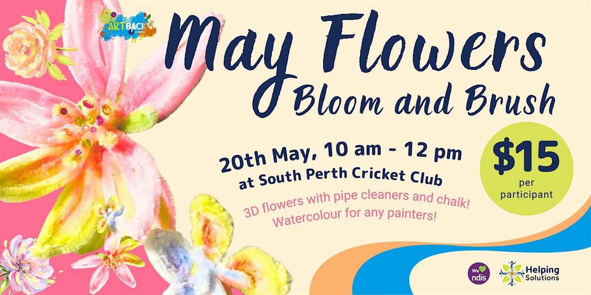 May Flowers: Bloom and Brush | The Artback Studio