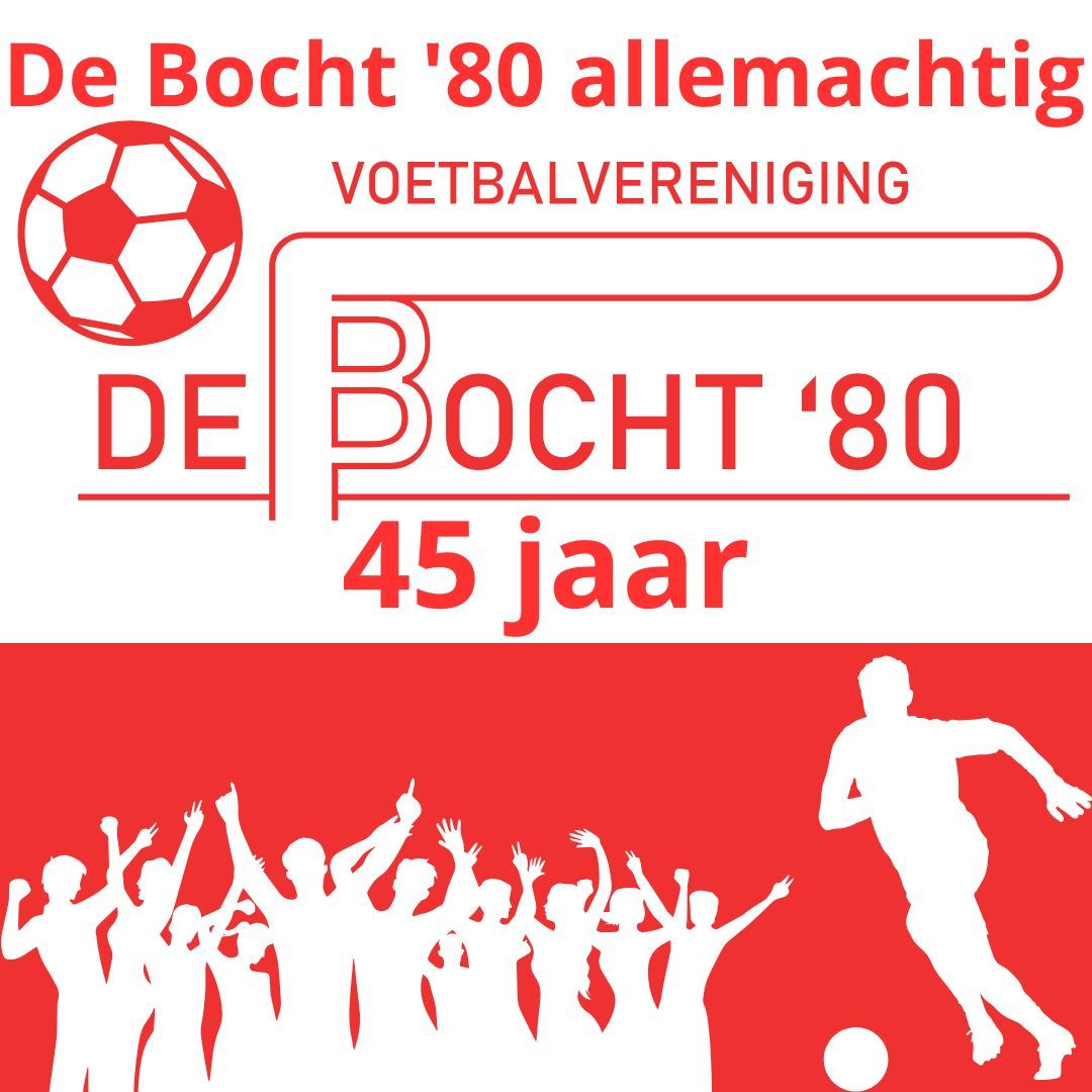 De Bocht'80 45 jaar