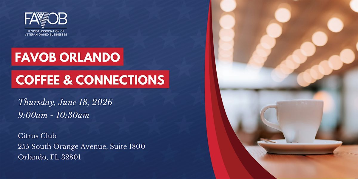 FAVOB ORLANDO COFFEE & CONNECTIONS