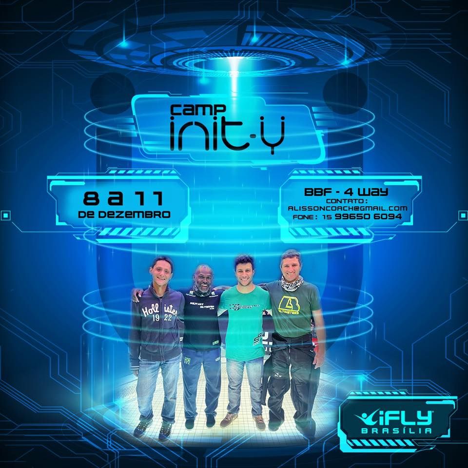 XBR Inity Túnel Camp, Ifly Brazil Indoor Sky, Brasília, 8 December to ...