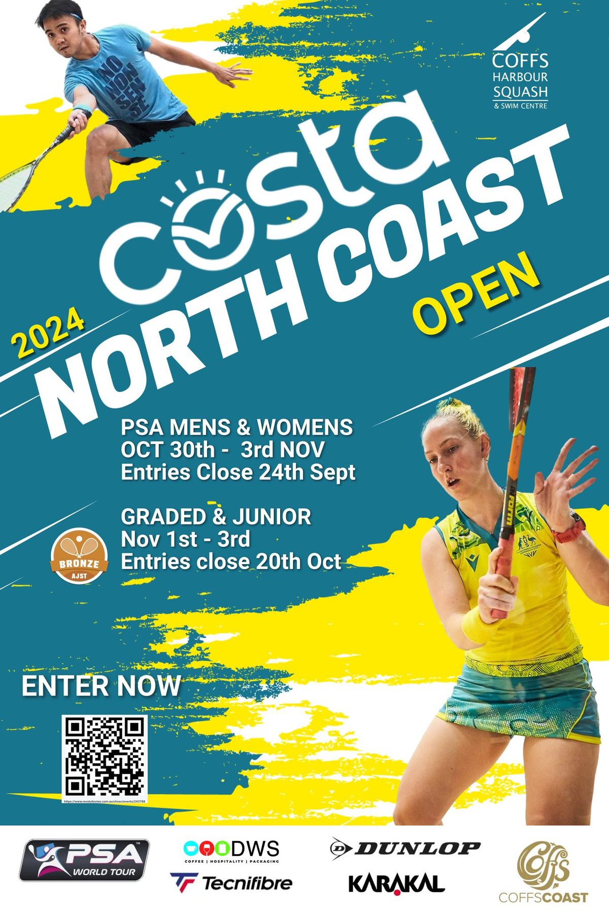 North Coast Festival Of Squash - 2024 Costa North Coast Open 