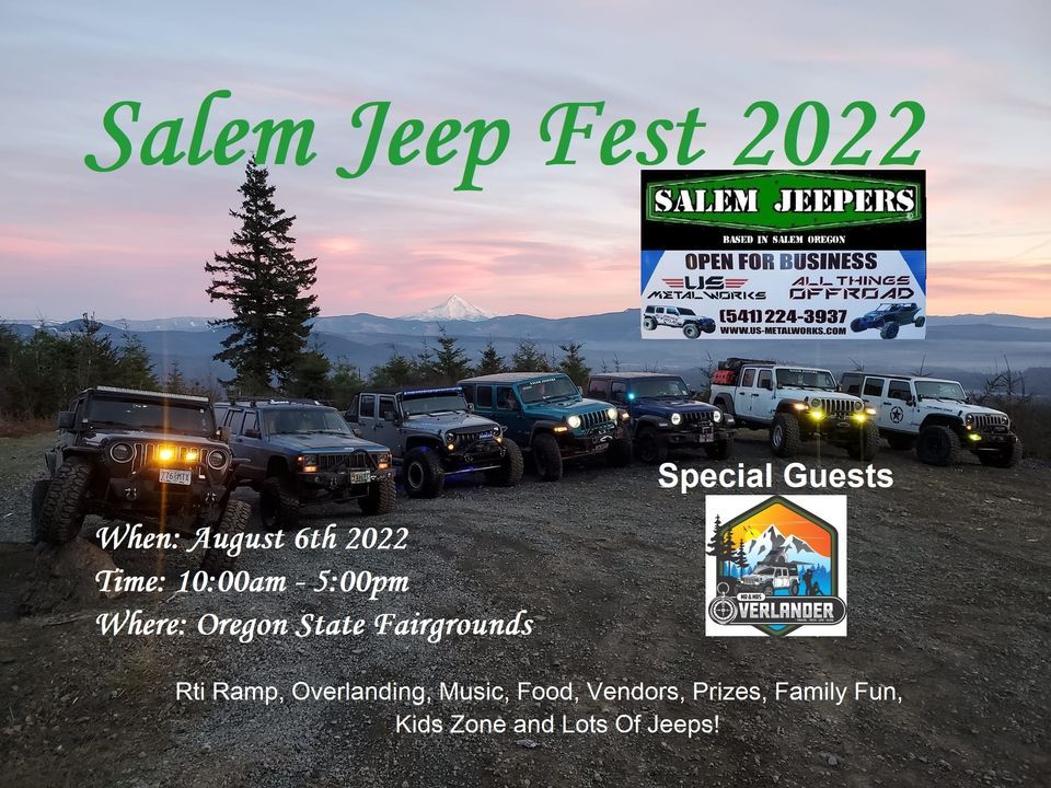 Salem Jeep Fest 2022 Feat. YouTube Celebrities Mr & Mrs Overlander!