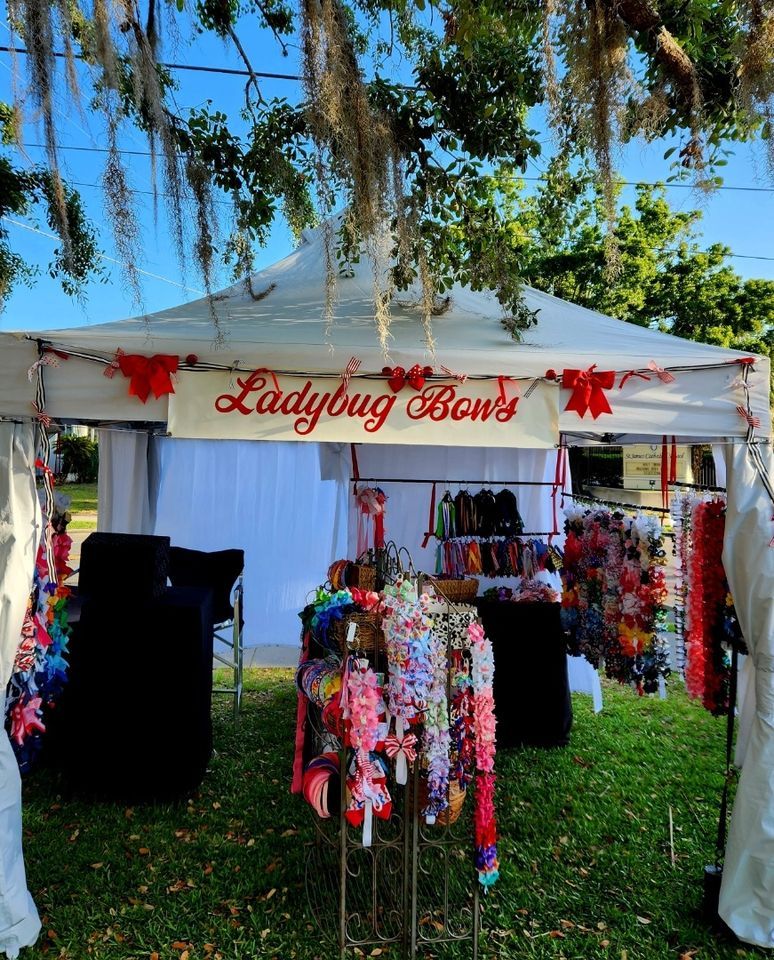 Ladybug Bows will be at Fiesta in the Park