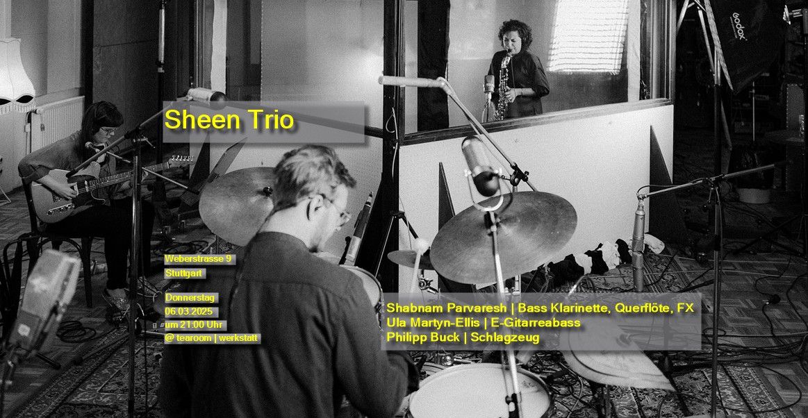 Sheen Trio with new Album "Transitory" @ tearoom 