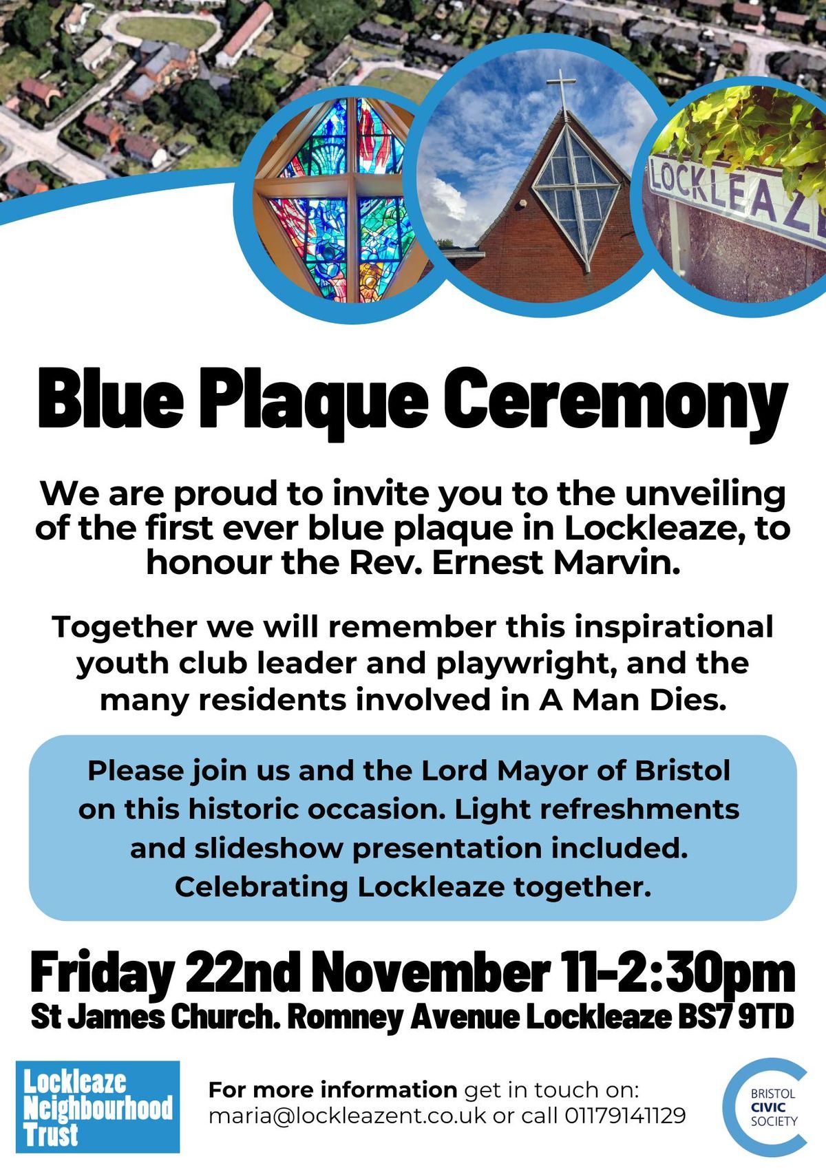 Blue Plaque Ceremony