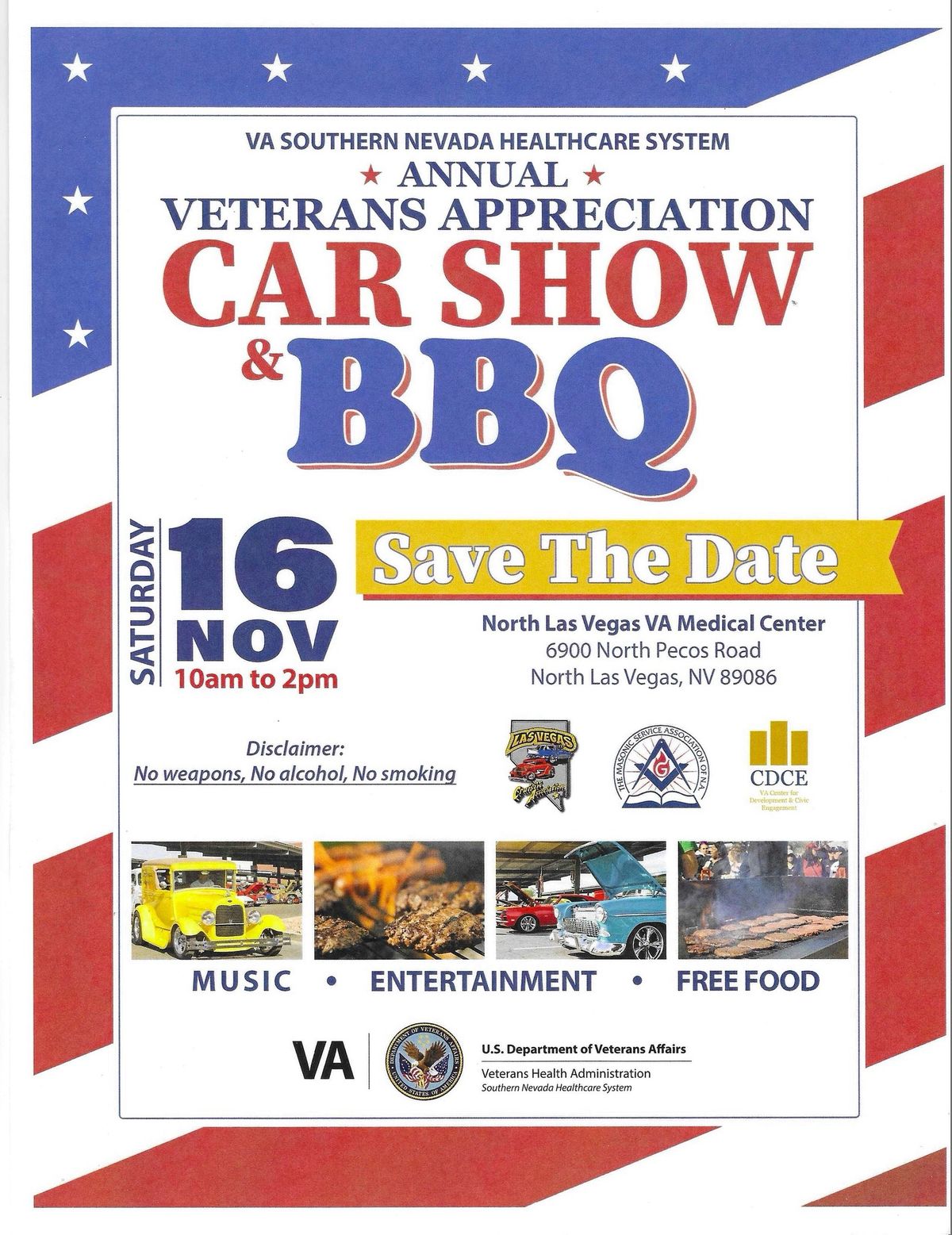 VA Southern Nevada Healthcare System Annual Veterans Appreciation Car Show