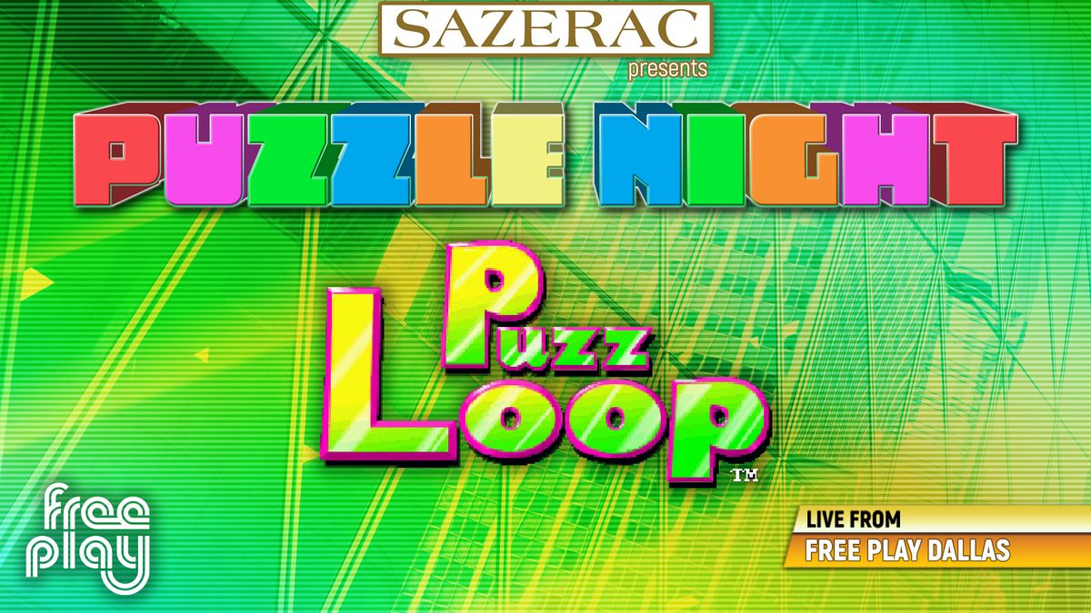 Sazerac presents: Puzzle Night - Puzz Loop