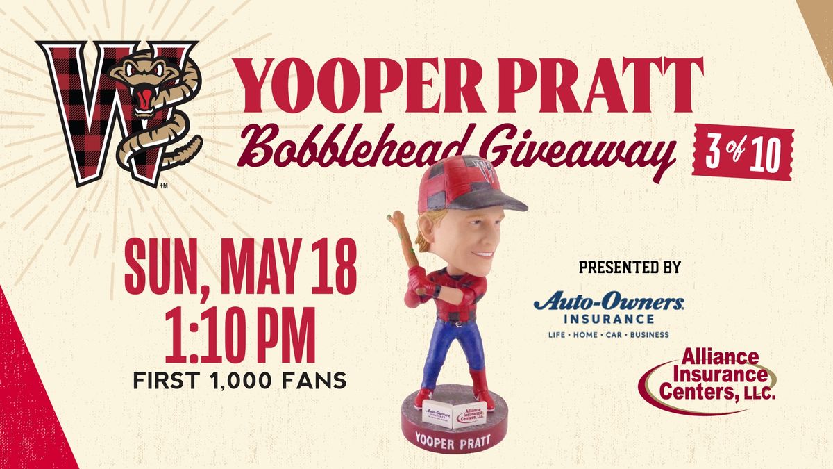 Yooper Pratt Bobblehead