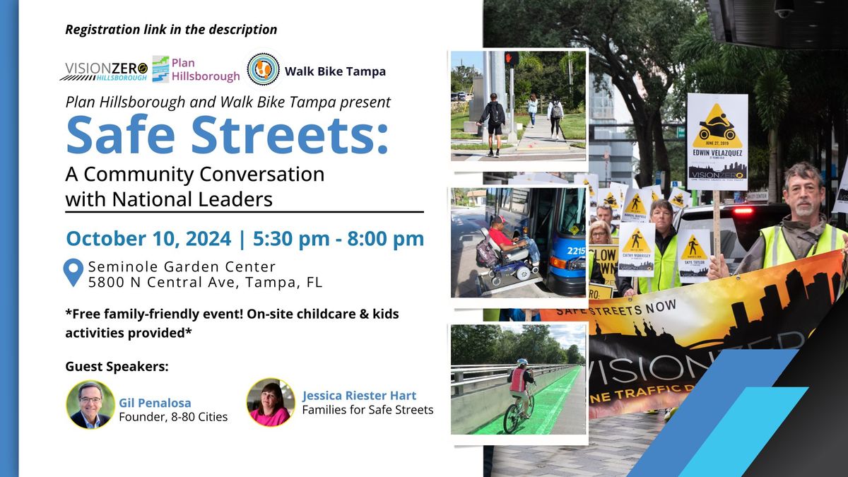 Safe Streets: A Community Conversation with National Leaders