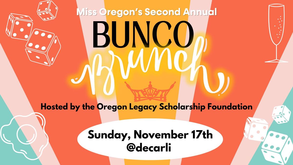 Miss Oregon Bunco Brunch