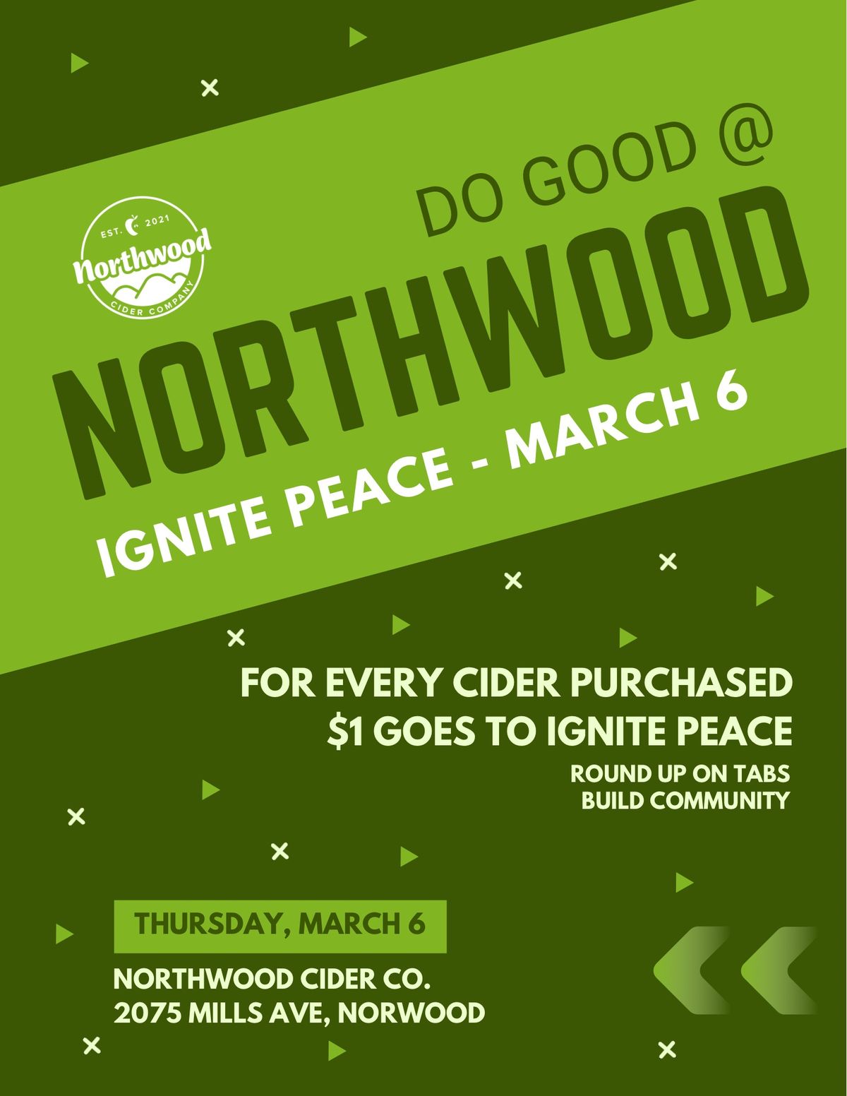 Do Good night for Ignite Peace