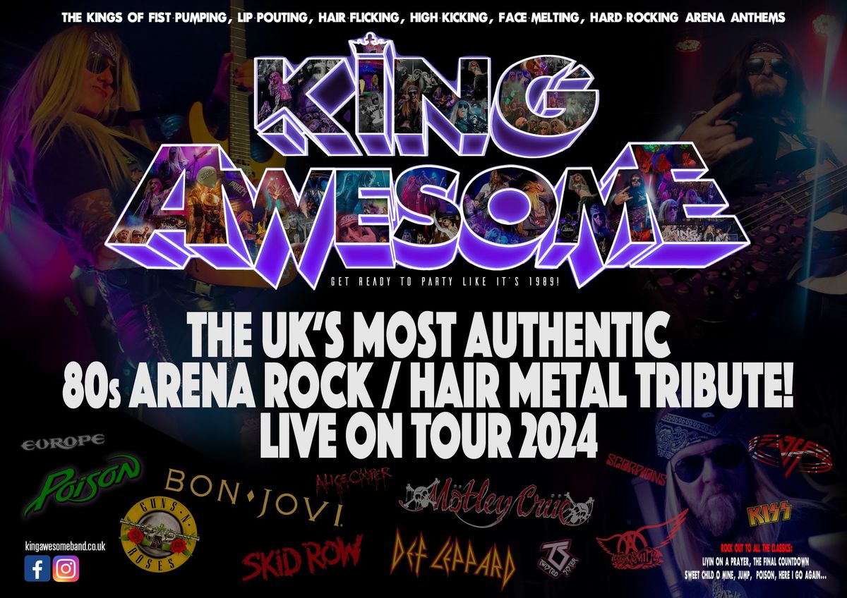 King Awesome - The Ultimate 80s Rock Tribute