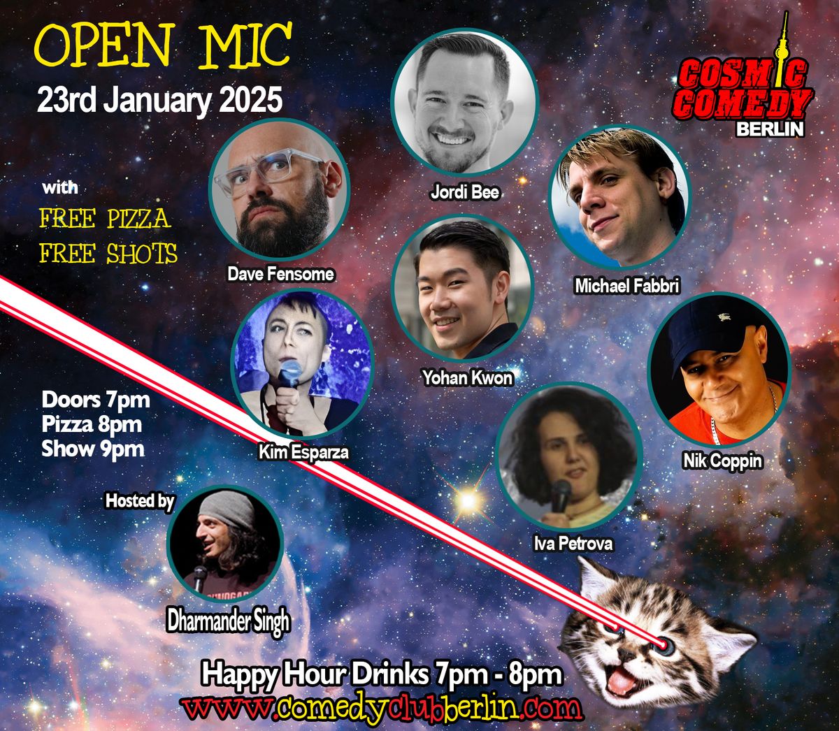 Cosmic Comedy Berlin OPEN-MIC THURSDAY