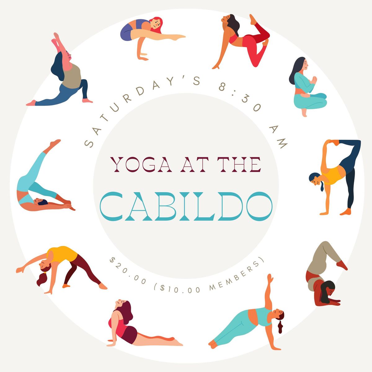 Yoga at the Cabildo (Saturdays at 8:30am)