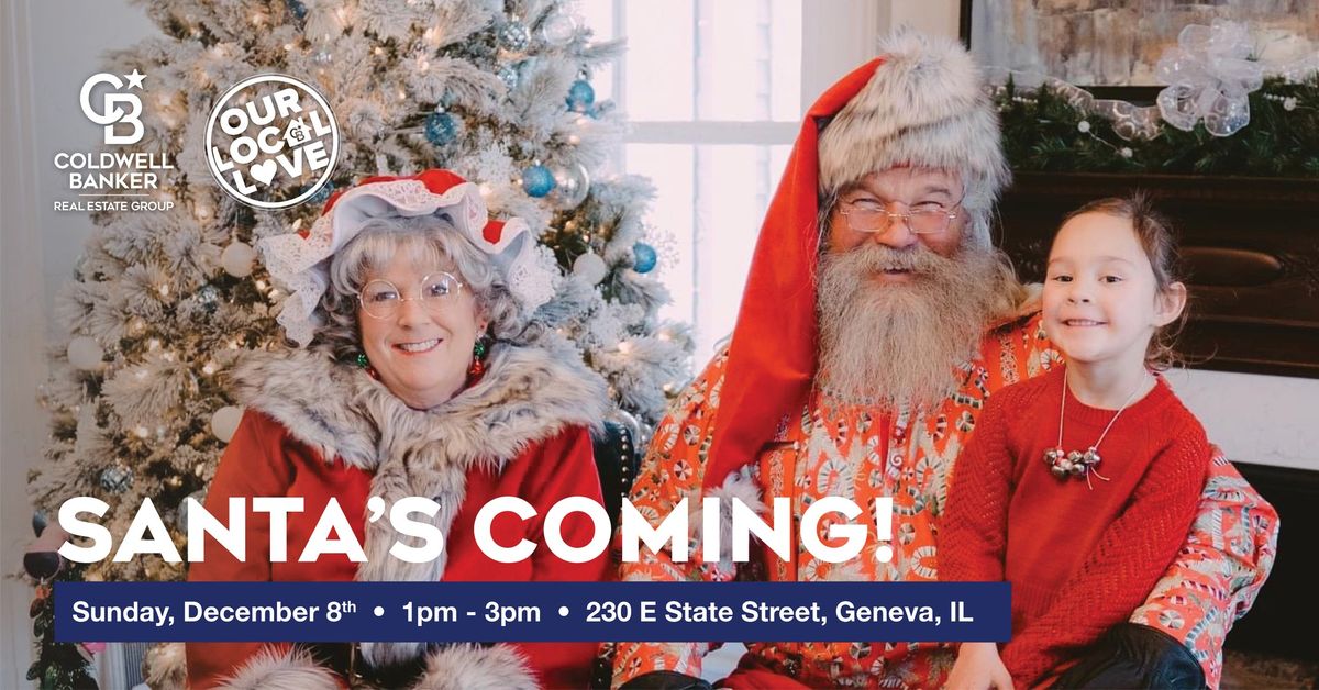 Santa's Coming to Geneva, IL