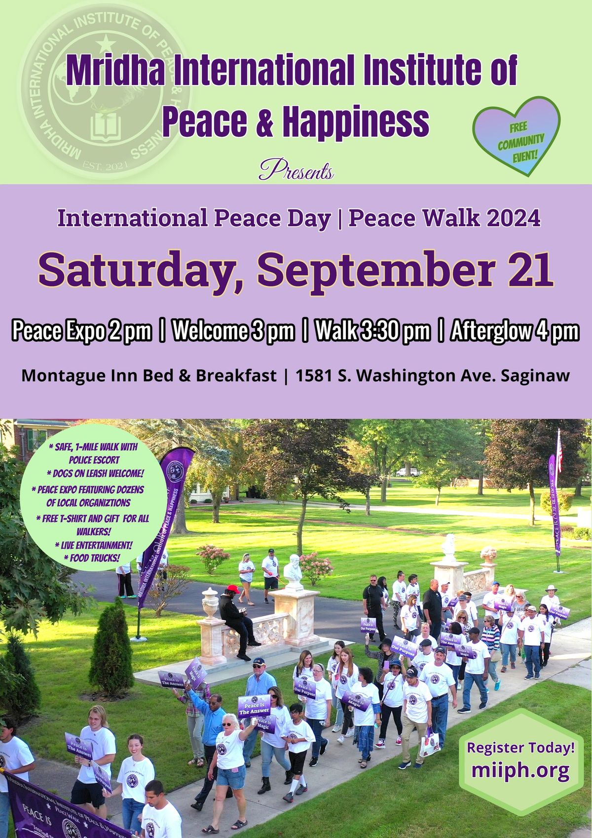 4th Annual Saginaw Peace Walk & Peace Expo