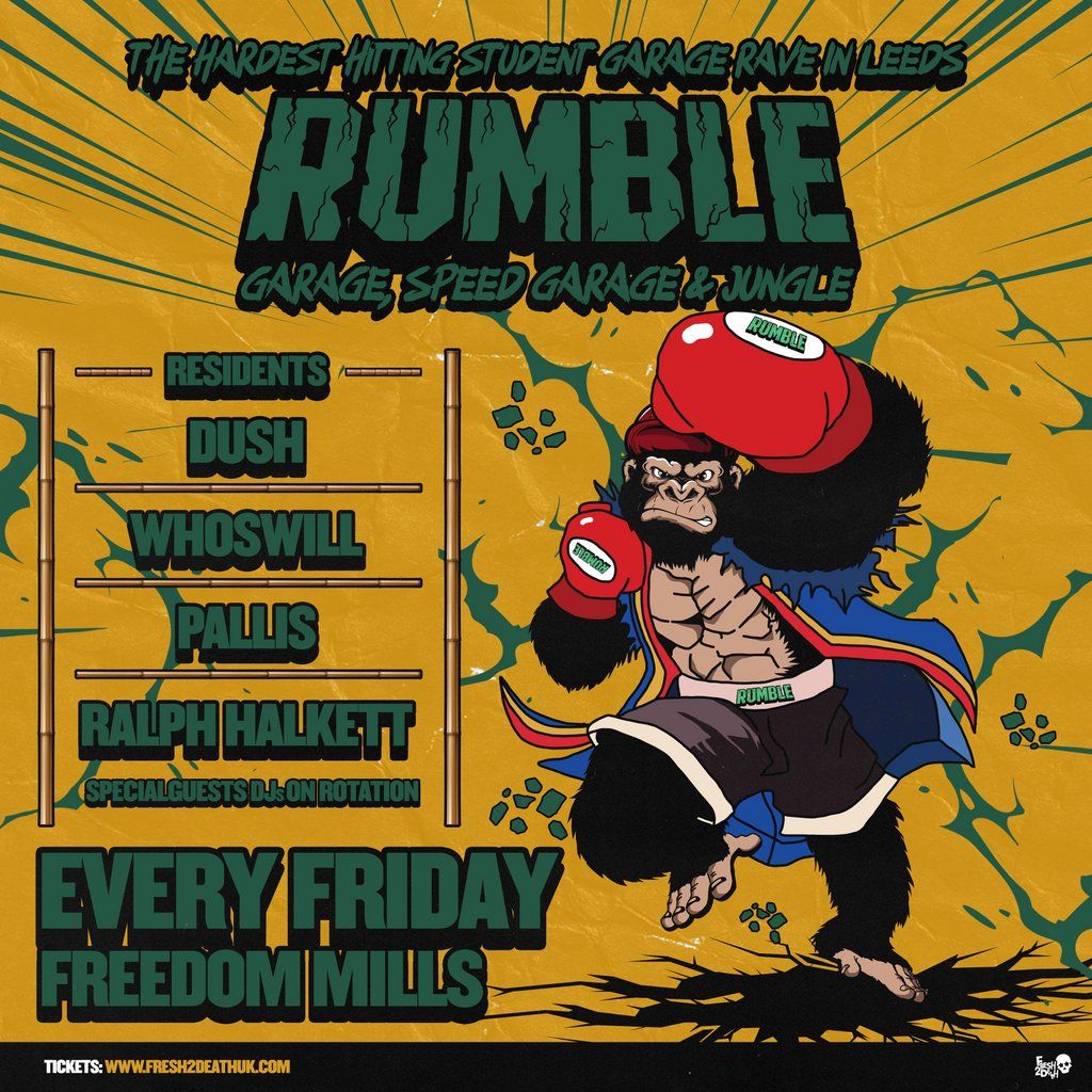 RUMBLE Royale w\/ Guest TBA - Garage, Speed Garage & Bass