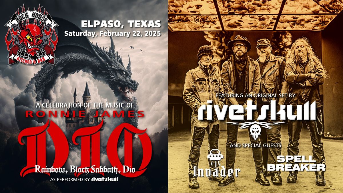 Dio Celebration: RivetSkull Performs Ronnie James Dio Classics - El Paso,TX