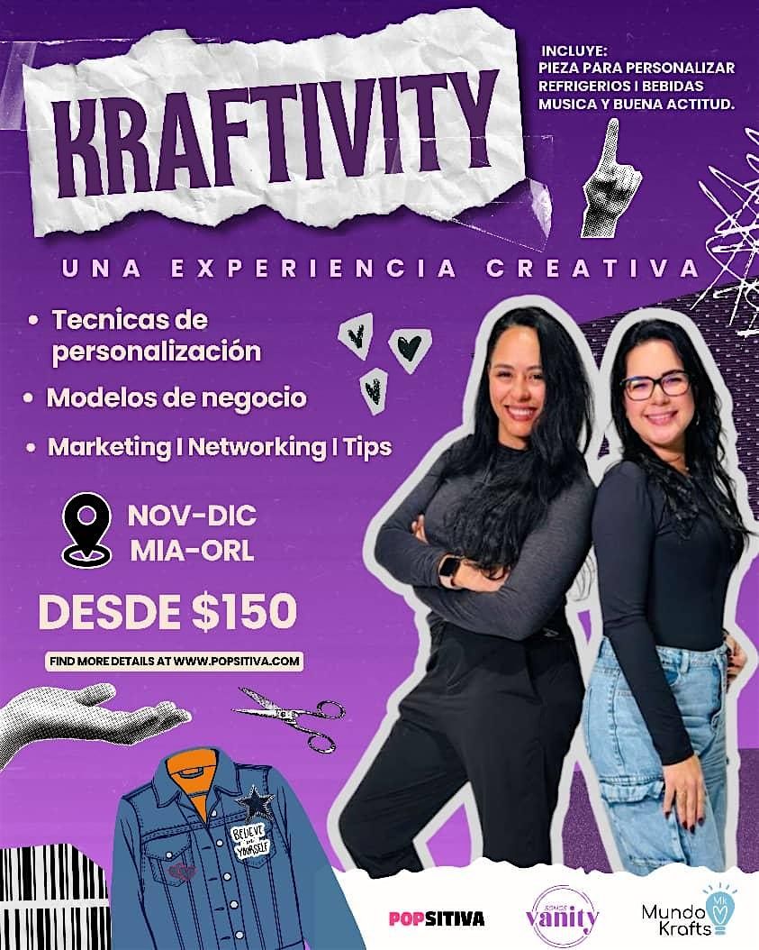 KRAFTIVITY Do it Yourserfelf CREANDO Y MONETIZANDO ORLANDO