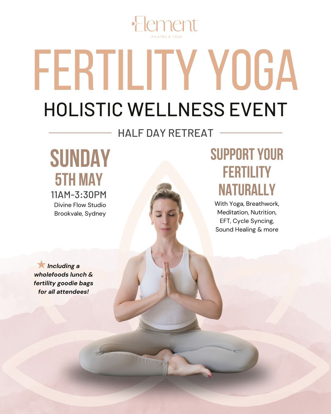 Fertility Yoga Holistic Wellness Event: Half Day Retreat