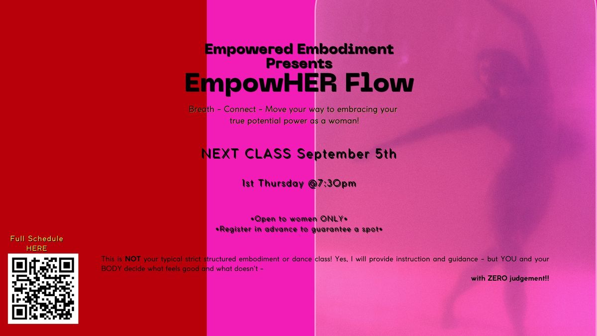 EmpowHER Flow IN-PERSON Class