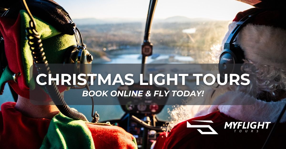 Smoky Mountain Christmas Light Helicopter Tour with MyFlight Tours 