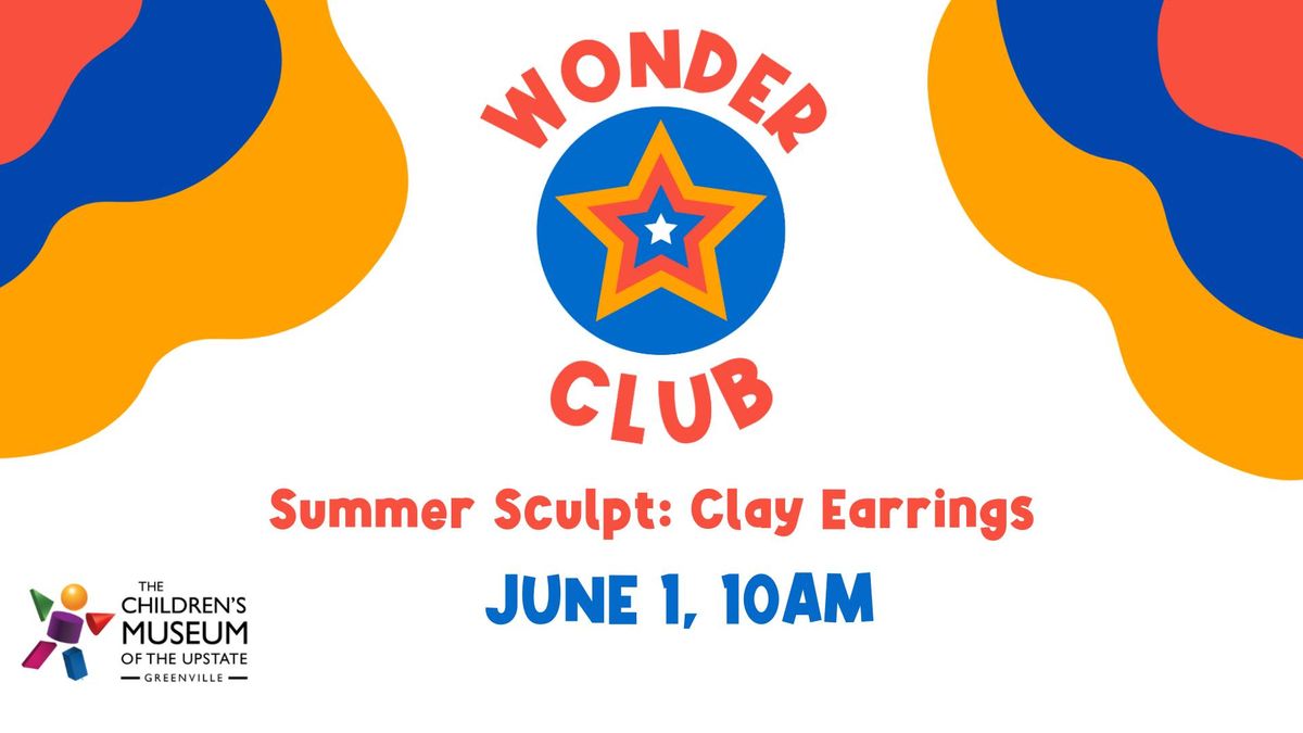 Wonder Club- Summer Sculpt: Clay Earrings